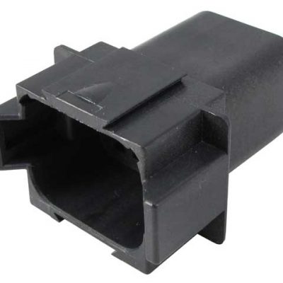 DT04-08PA-CE02 - Housing for Male Terminals- Wire-to-Wire- 8 Position