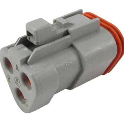 DT06-3S-CE01  - Plug DT serie with end cap thin wall