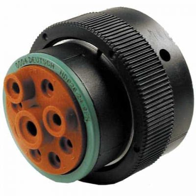 HDP26-24-9PN - PLG, 9P, BLK, N, 4/8/