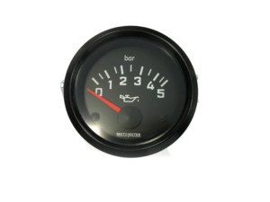 644 001 7006 - Moto-drukmeter 0-5 bar / 12 volt / dia 52 mm / mv