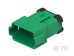 DT04-12PC-BE02  - Receptacle DT serie green enchanced end cap